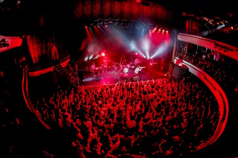 石崎ひゅーい「さよなら、東京メリーゴーランド」の様子。（撮影：上飯坂一）