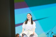 「坂本真綾 20周年記念LIVE "FOLLOW ME"」の様子。