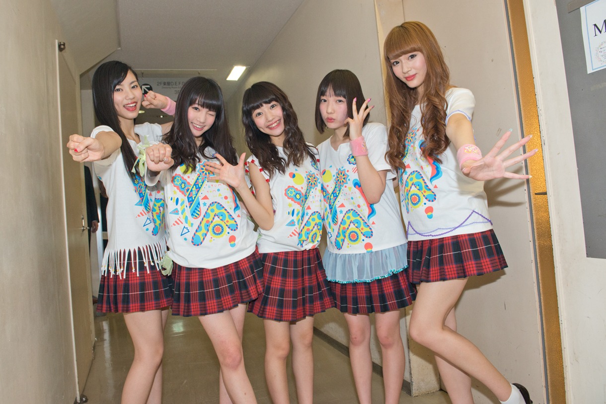 ライブ終了後の夢みるアドレセンス。