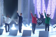 「MUSIC FAIR」出演時のRIP SLYME。 (c)フジテレビ