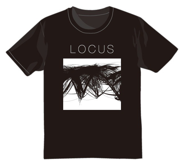 tacica「LOCUS」完全生産限定盤同梱のTシャツ。