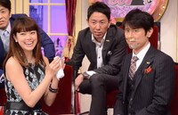 「人生が変わる1分間の深イイ話×しゃべくり007 春のモテ男＆モテ女 合体SP」収録中の様子。	(c)日本テレビ