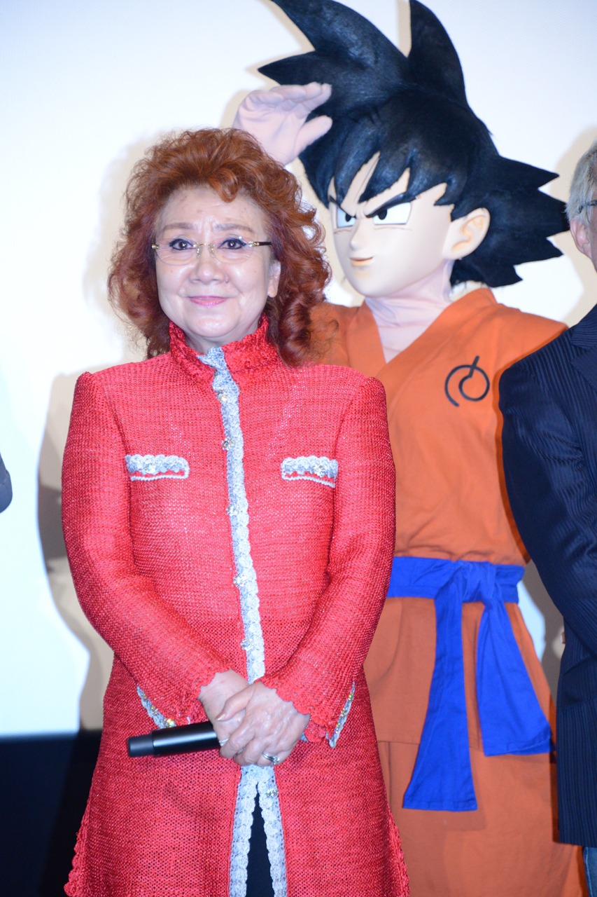 野沢雅子と孫悟空。