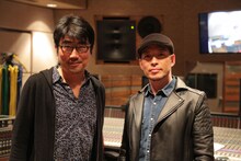 左から亀田誠治、清木場俊介。