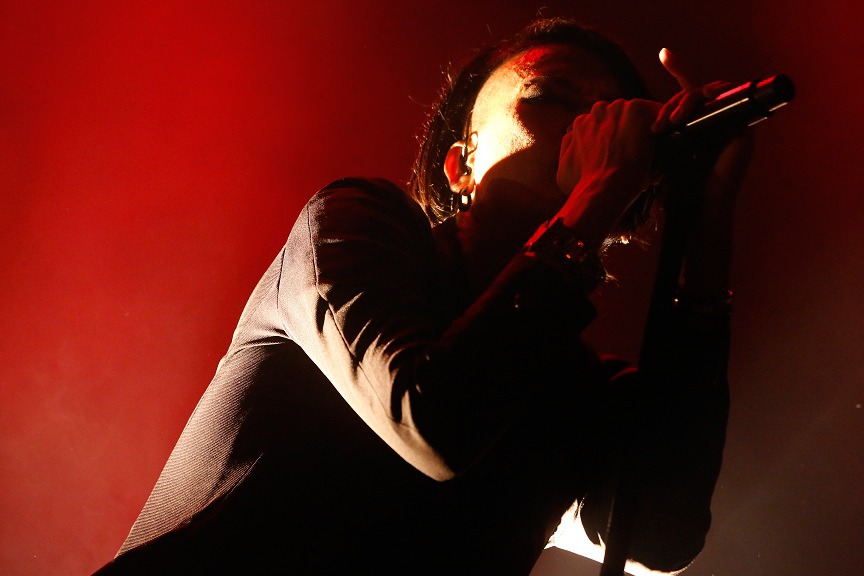 逹瑯（Vo）（撮影：木村泰之）