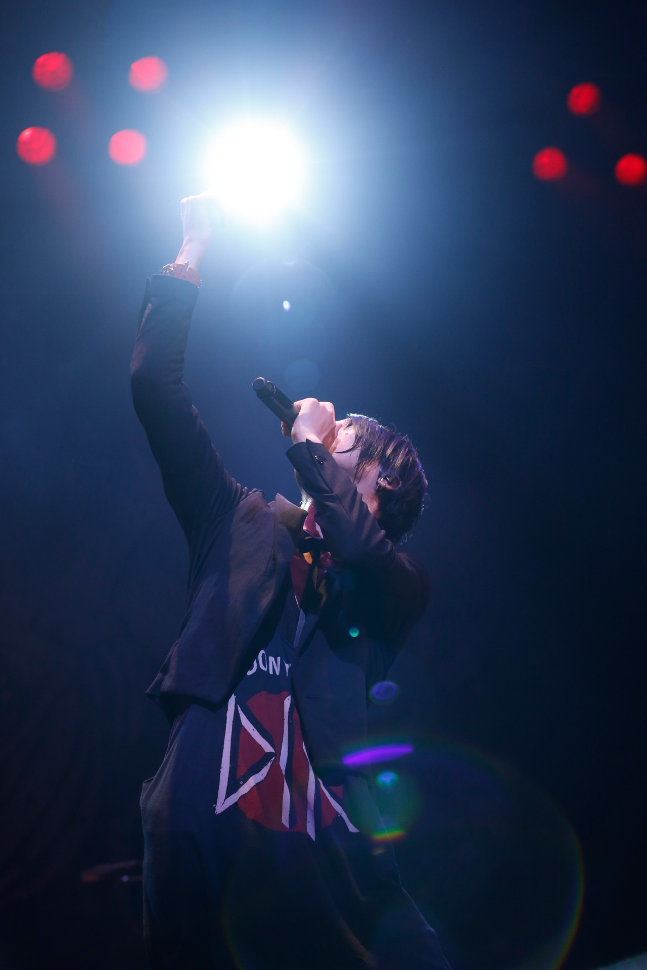 逹瑯（Vo）（撮影：木村泰之）