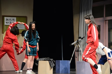 「幕が上がる」公開ゲネプロの様子。