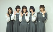 左から桜井玲香、和田まあや、川後陽菜、北野日奈子、能條愛未。