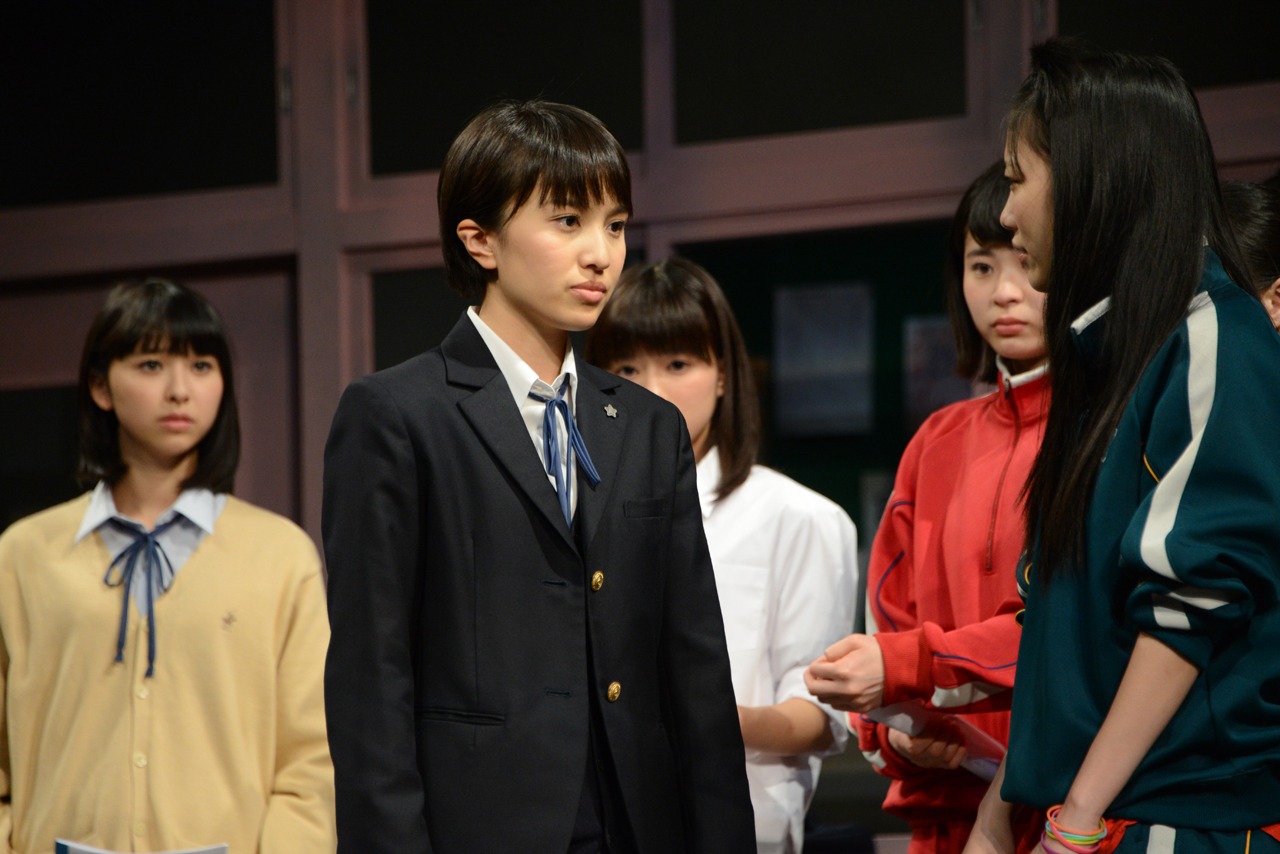 「幕が上がる」公開ゲネプロの様子。