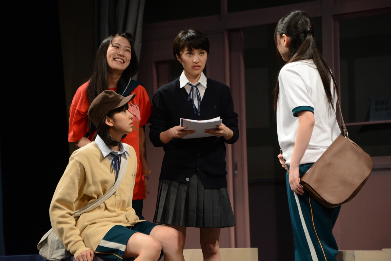 「幕が上がる」公開ゲネプロの様子。