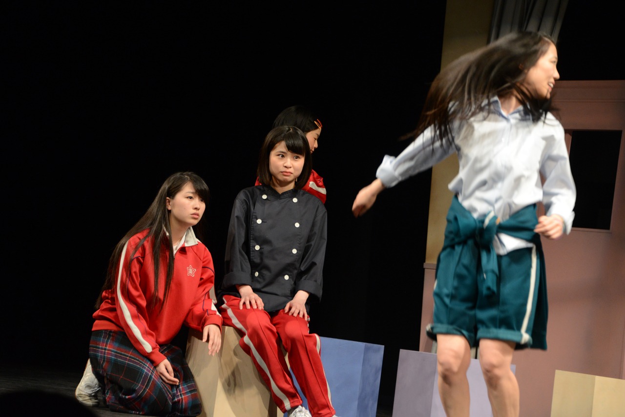 「幕が上がる」公開ゲネプロの様子。