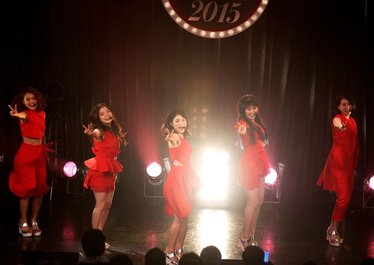 「9nine Live Circuit 2015」大阪公演の様子。