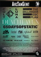 「ArcTanGent Festival 2015」フライヤー