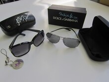 ALI PROJECT「月光ソワレVIII～Violetta Operetta～」初回プレス特典のプレゼント「宝野アリカ愛用サングラス」＆「片倉三起也愛用サングラス」セット。