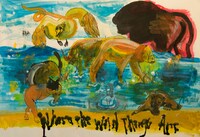 Akinobu Aokiの作品「Where the Wild Things Are」。