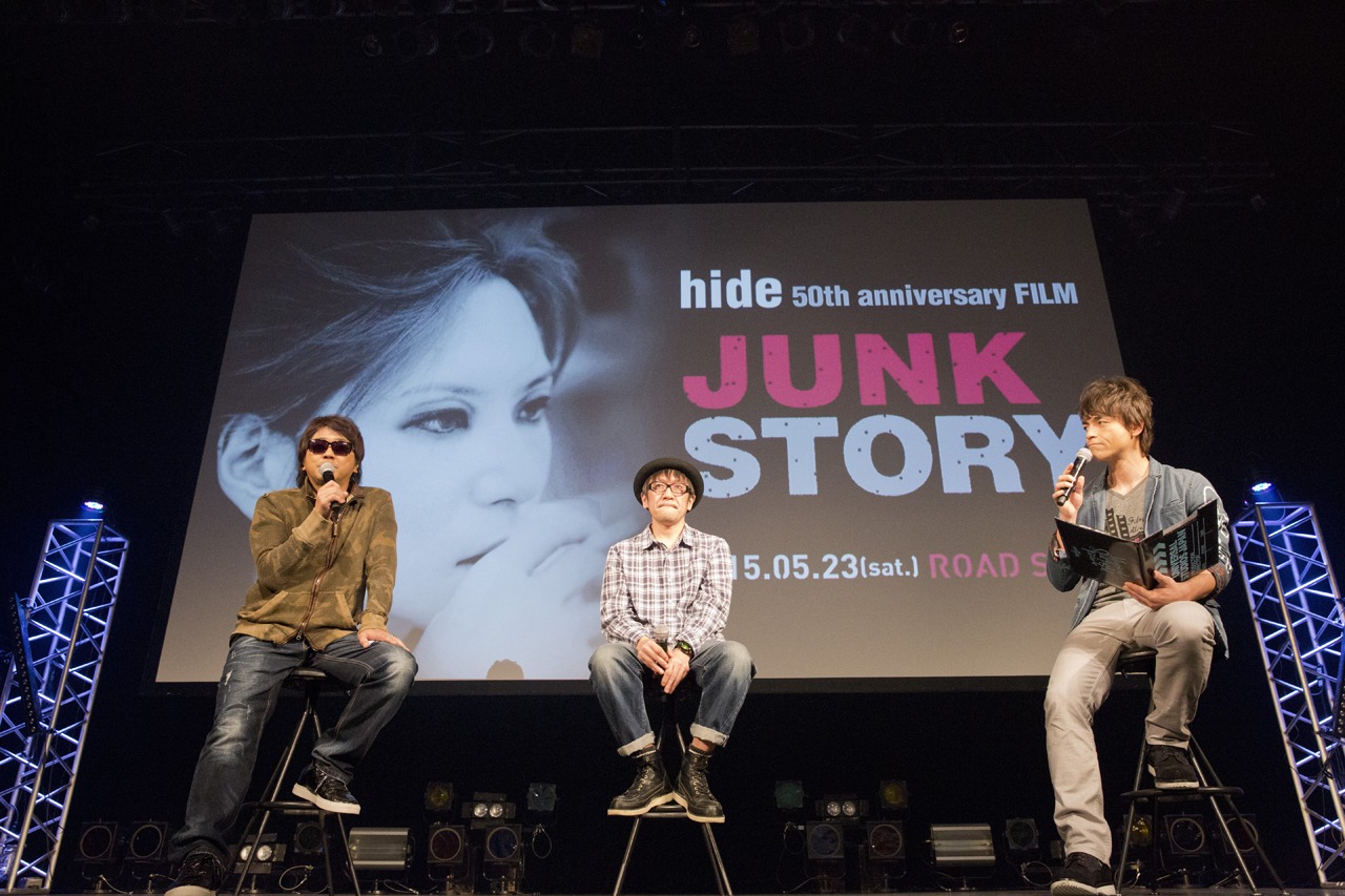 左からI.N.A.、佐藤太監督、鮎貝健。