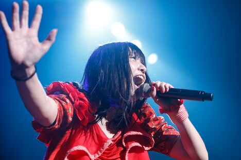 永原真夏（Vo）（撮影：木村泰之）