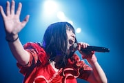 永原真夏(写真は4月30日に行われたSEBASTIAN Xの活動休止前ラストライブの様子。撮影:木村泰之)