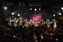 「Cheeky Parade LIVE HOUSE TOUR～Cheeky Boot Camp～」の様子。