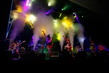 Gacharic Spin「赤裸ライアーツアー」ファイナル公演の様子。