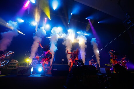 Gacharic Spin「赤裸ライアーツアー」ファイナル公演の様子。