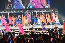 ハロプロ研修生によるライブの様子。