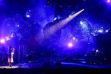 「Salyu Tour 2015 Android & Human Being」電力ホール公演の様子。（Photo by Taku Fujii）