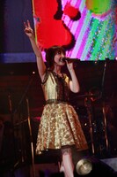 「花澤香菜 live 2015 "Blue Avenue"」東京・日本武道館公演の様子。