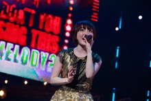 「花澤香菜 live 2015 "Blue Avenue"」東京・日本武道館公演の様子。