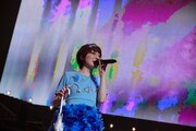 「花澤香菜 live 2015 "Blue Avenue"」東京・日本武道館公演の様子。