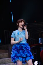 「花澤香菜 live 2015 "Blue Avenue"」東京・日本武道館公演の様子。