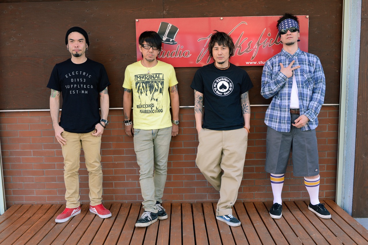 Ken Band。右から2人目がKen Yokoyama。