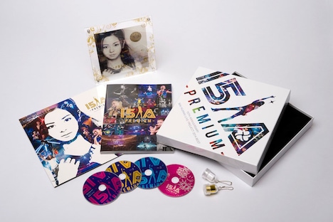 倉木麻衣「15th Anniversary Mai Kuraki Live Project 2014 BEST “一期一会” ～Premium～」DVD完全限定生産BOX盤パッケージ内容