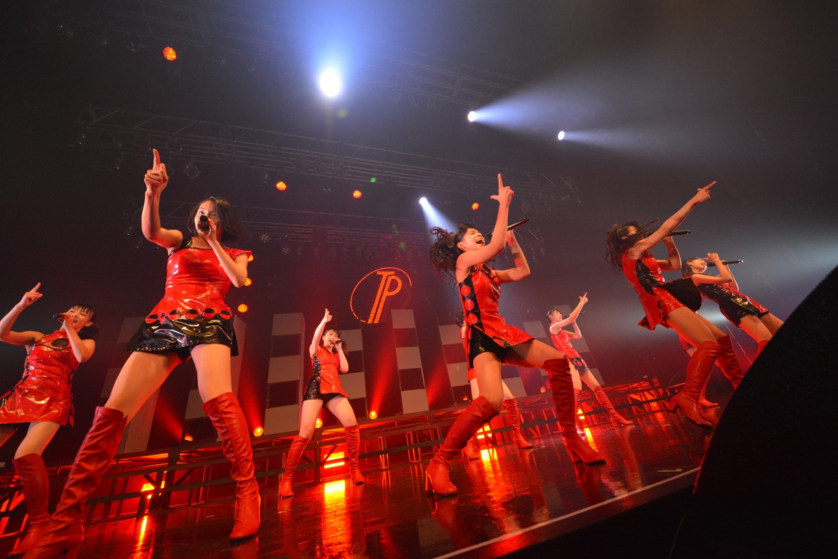 「東京パフォーマンスドール ZEPP TOUR 2015春 ～DANCE SUMMIT “1×0”ver3.0～」東京・Zepp DiverCity TOKYOで行われたツアーファイナルの様子。