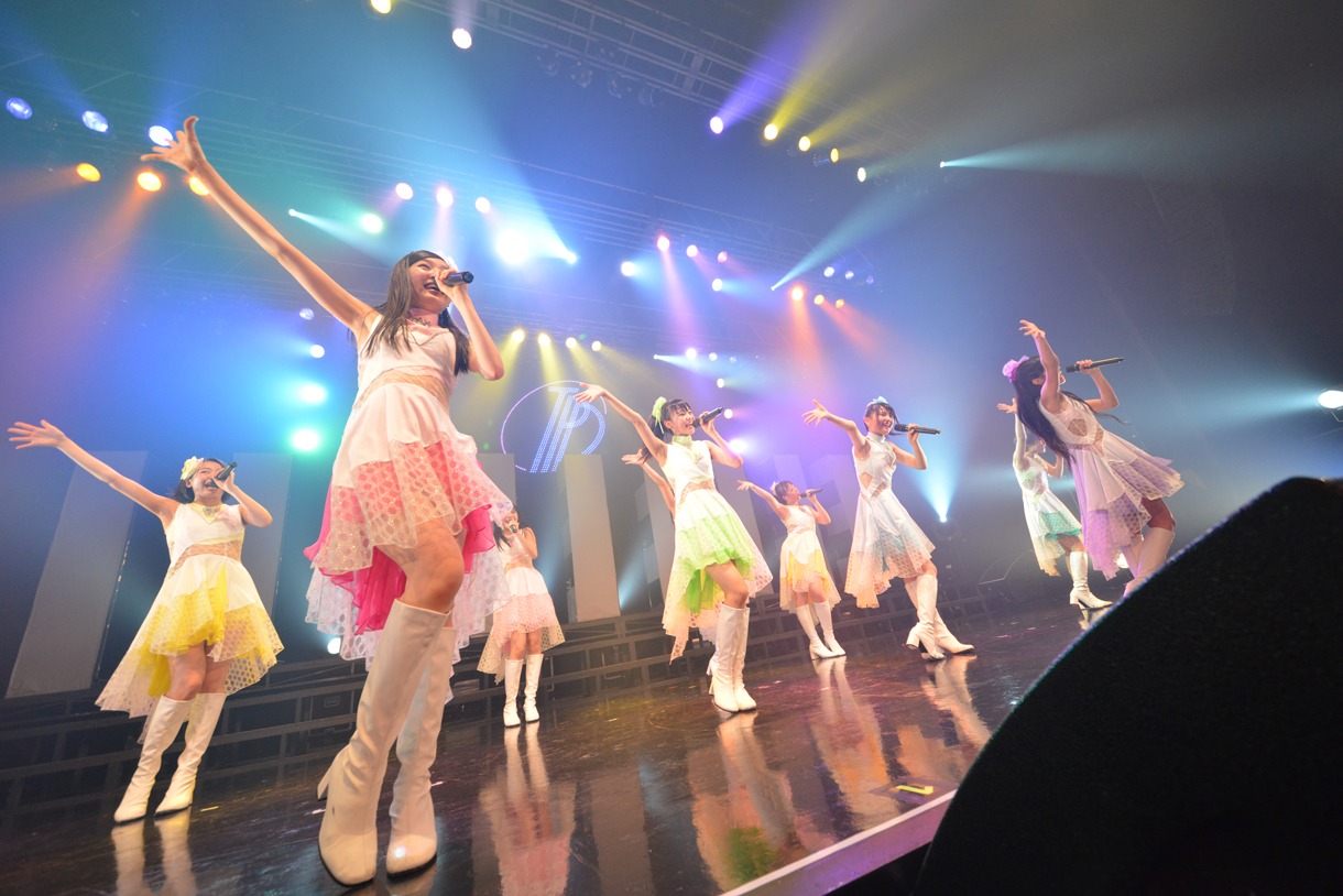 「東京パフォーマンスドール ZEPP TOUR 2015春 ～DANCE SUMMIT “1×0”ver3.0～」東京・Zepp DiverCity TOKYOで行われたツアーファイナルの様子。