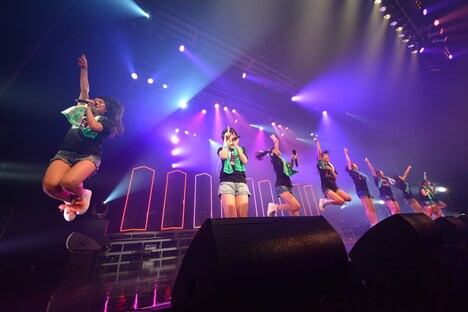 「東京パフォーマンスドール ZEPP TOUR 2015春 ～DANCE SUMMIT “1×0”ver3.0～」東京・Zepp DiverCity TOKYOで行われたツアーファイナルの様子。