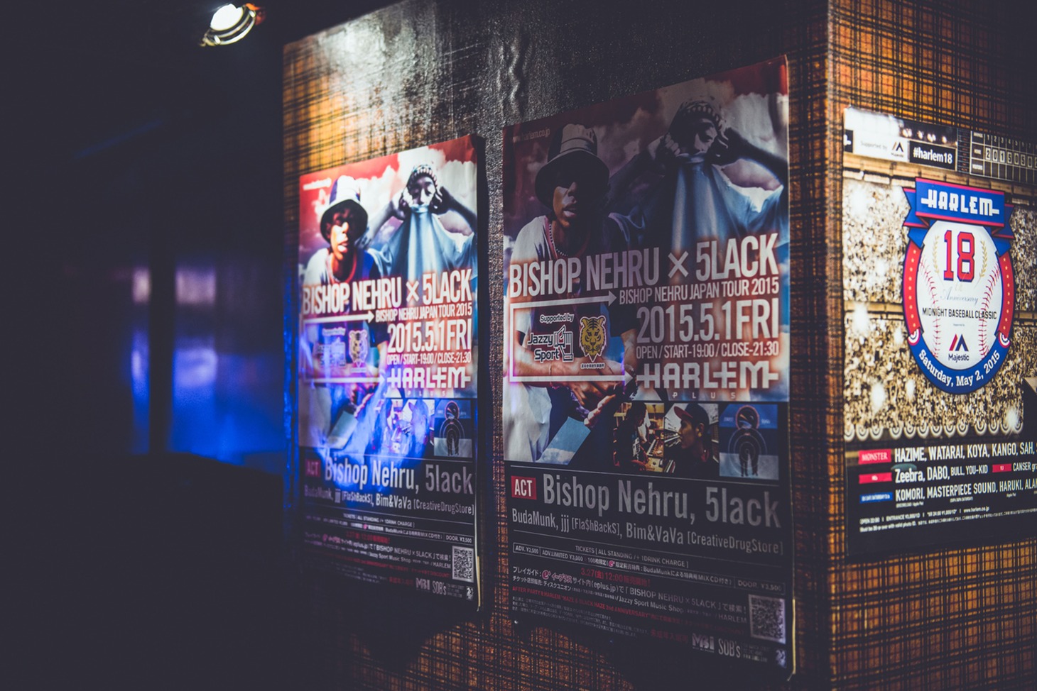 「BISHOP NEHRU JAPAN TOUR 2015」の会場の様子。（Photo by cherry chill will）