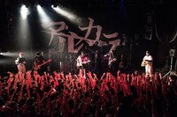 アルカラのライブの様子。（Photo by AZUMA Tatsuya）