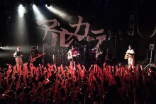 アルカラのライブの様子。（Photo by AZUMA Tatsuya）