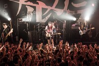 アルカラのライブの様子（Photo by AZUMA Tatsuya）