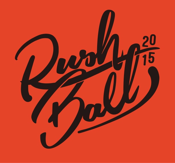 「RUSH BALL 2015 feat. GREENS 25th Anniv.」ロゴ