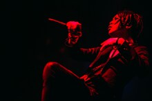 逹瑯（Vo）（撮影：西槇太一）