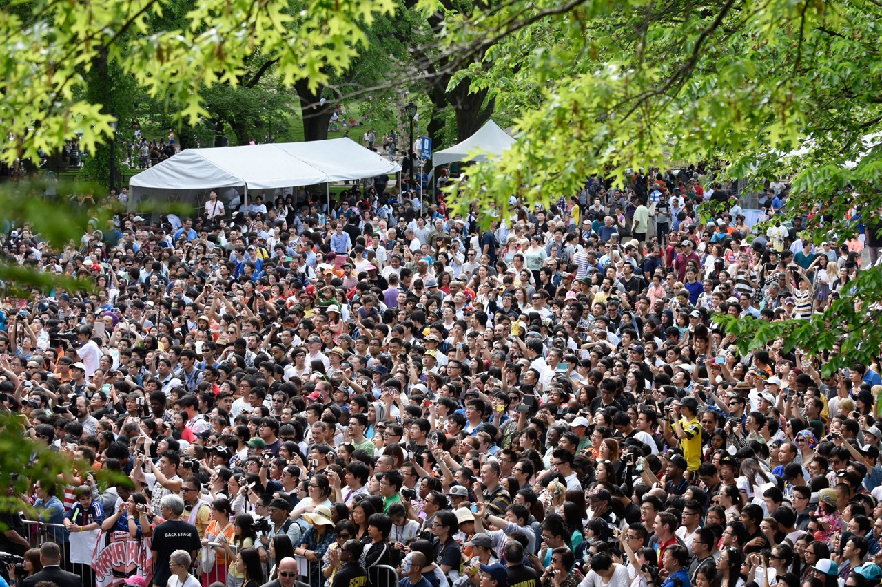 「JAPAN DAY＠CENTRAL PARK 2015」の様子。(c)AKS