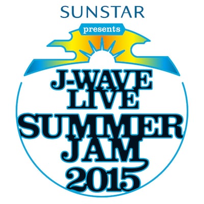 「SUNSTAR presents J-WAVE LIVE SUMMER JAM 2015」ロゴ