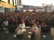 インドネシア・ジャカルタ「ENNICHISAI 2015」でのFaint★Star。