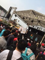 インドネシア・ジャカルタ「ENNICHISAI 2015」でのFaint★Star。