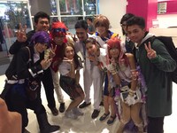 インドネシア・ジャカルタ「ENNICHISAI 2015」でのFaint★Star。