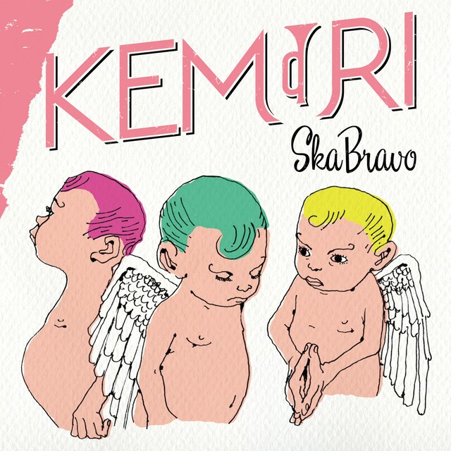 KEMURI「SKA BRAVO」CD+DVD盤ジャケット