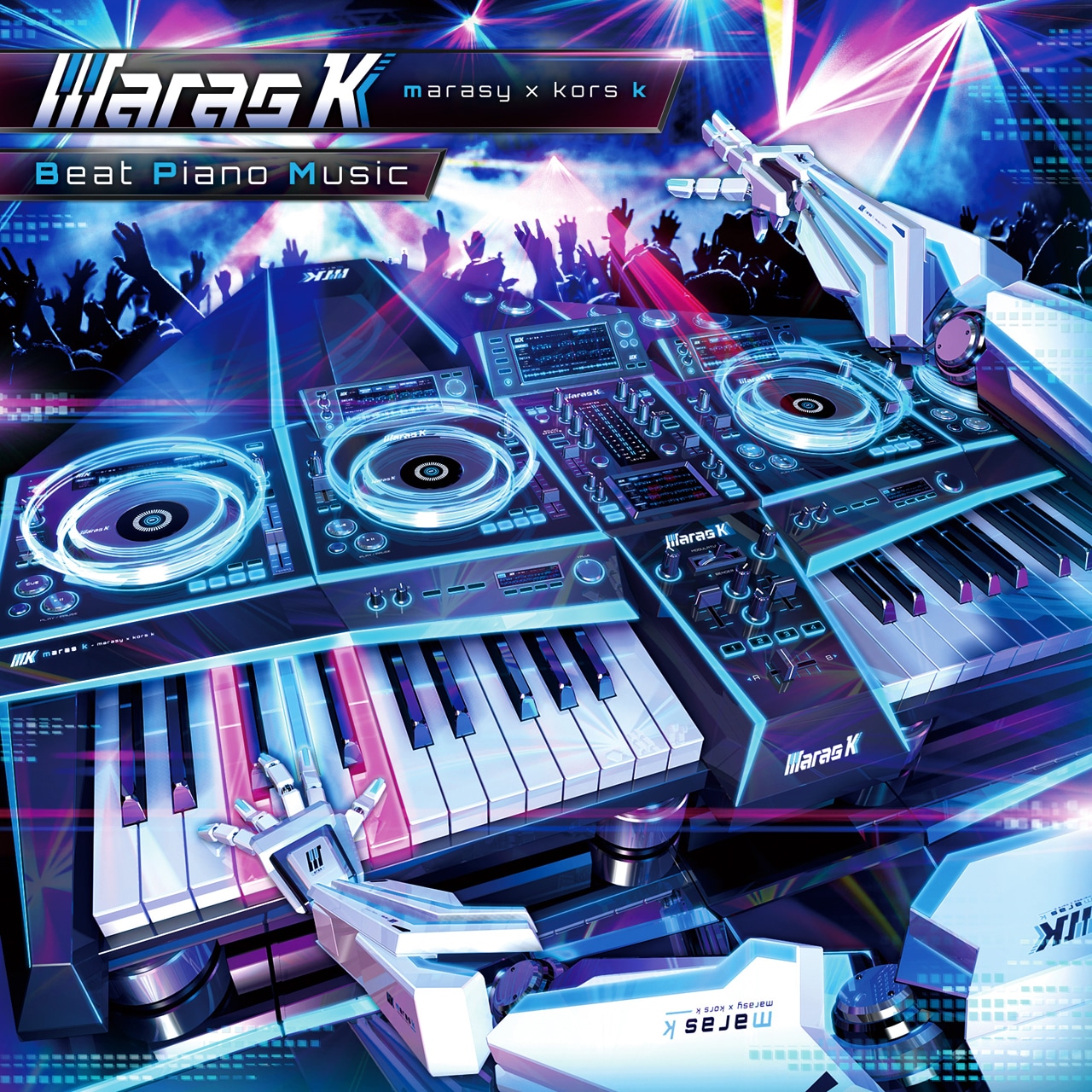 maras k「Beat Piano Music」ジャケット