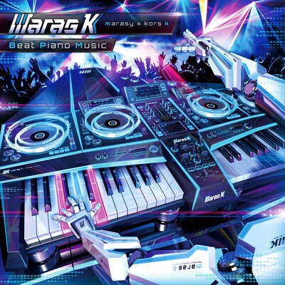 maras k「Beat Piano Music」ジャケット